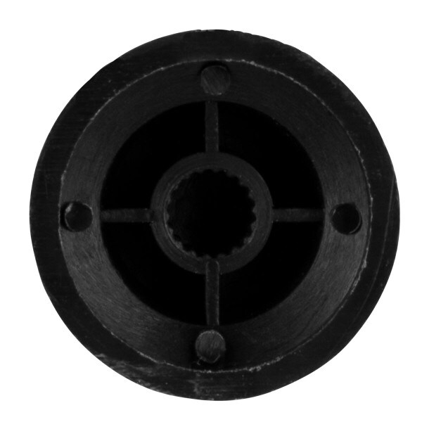 Main product image for Guitar Volume Knob Strat Type Black 240-2248
